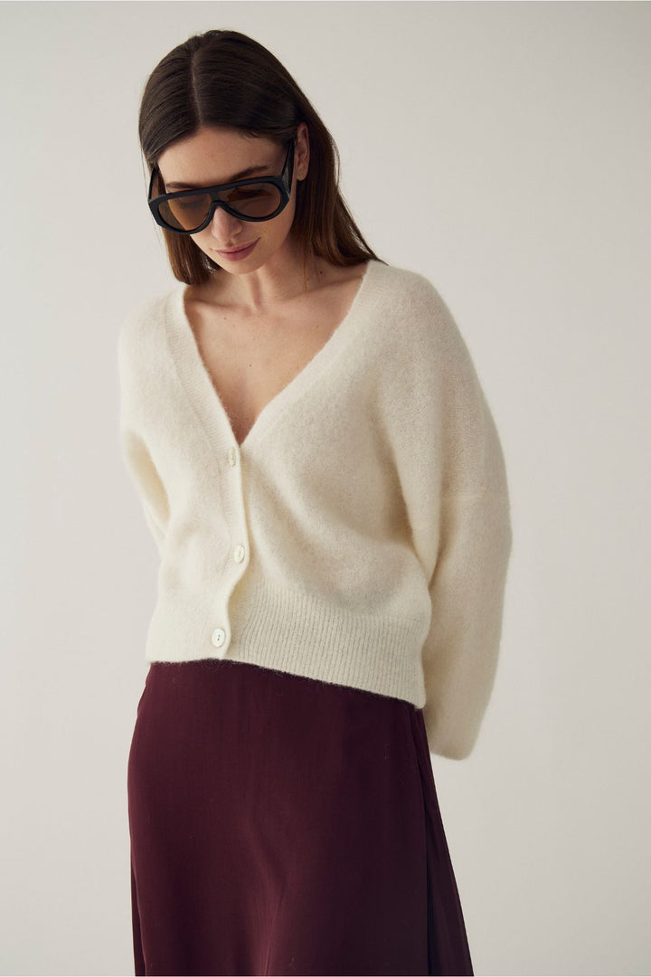 Noella - N-Morene Knit Cardigan 16690002 - 006 - Offwhite