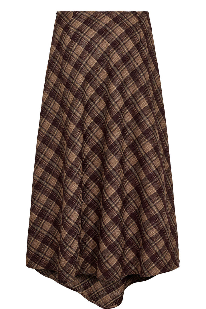 Nümph - Nuglamy Long Skirt 707465 - Chocolate Plum
