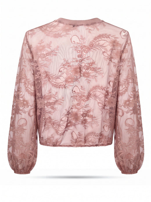 A-Bee - Delilah Cardigan 81549 - Blush Pink Cardigans 