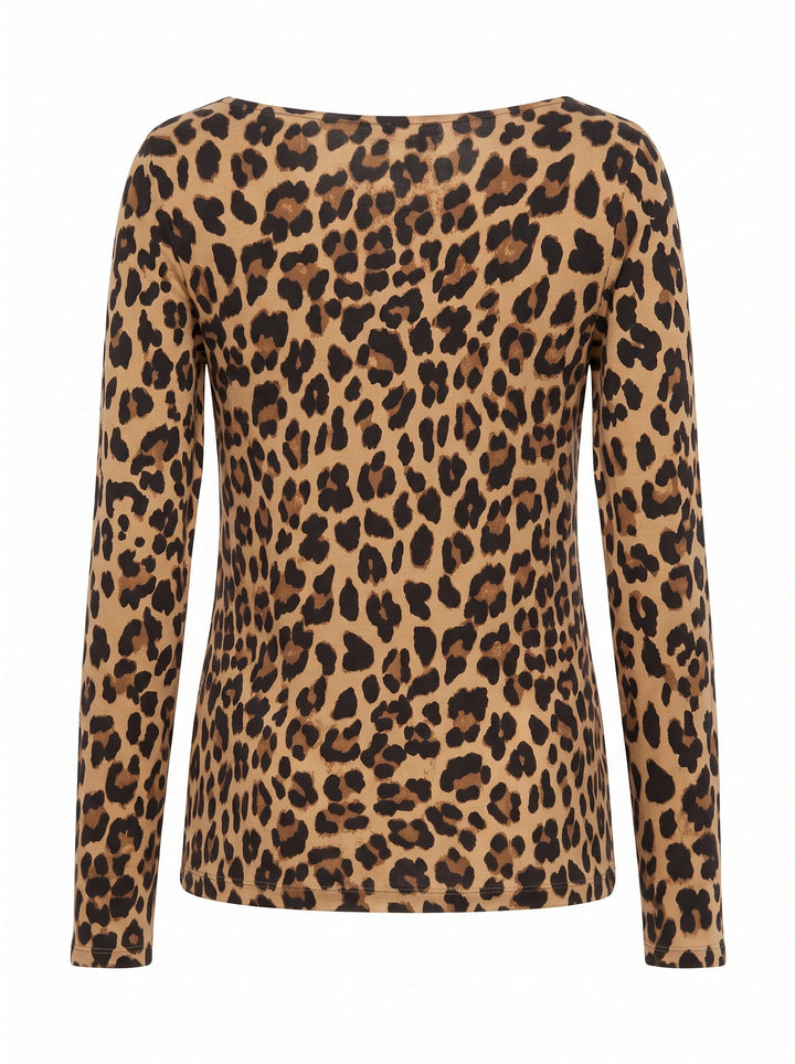 A-Bee - Poppy 97201 - Leopard Print Bluser 