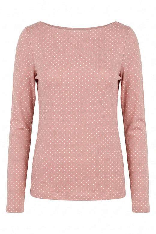 A-Bee - Poppy 97201 - Pink With White Polka Dot Bluser 