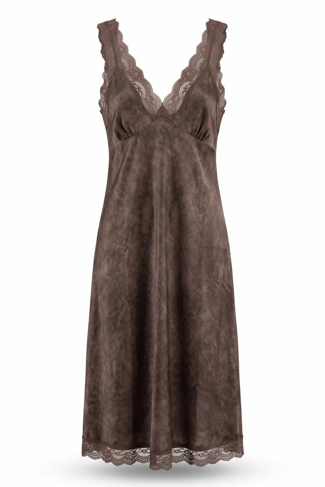 A-Bee - Ruby 21336/L - Chocolate Kjoler 