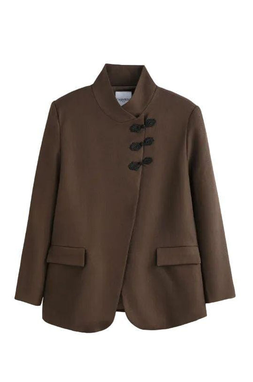 A-Bee - Sorina Blazer - Brown Blazere 