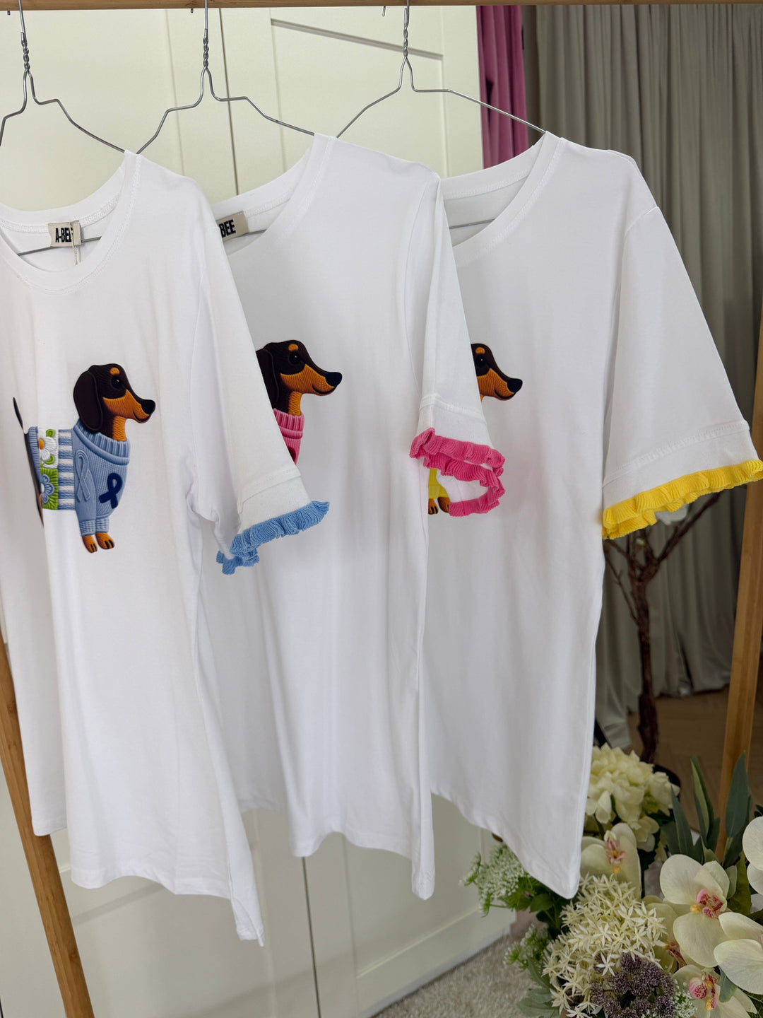 A-bee - T-shirt - Blue T-shirts 