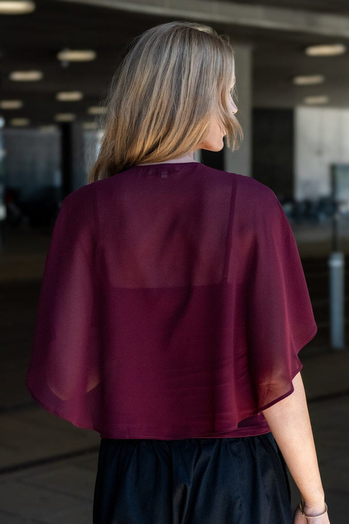 A-View - Anneline Blouse AV9533 - 098 - Merlot
