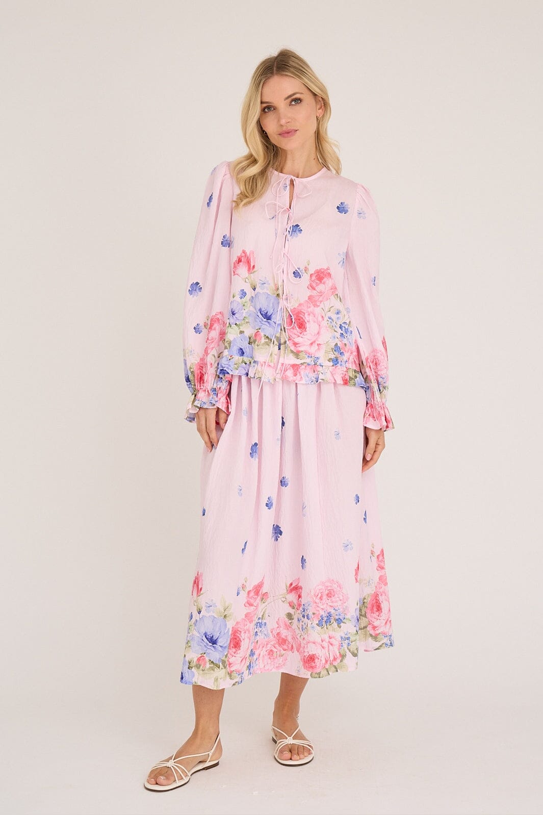 A-View - Fleur Skirt AV8133 - 258 - Rose/Pink
