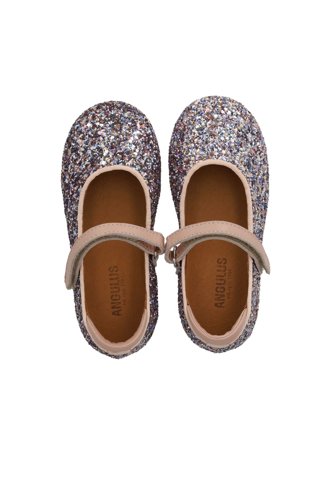 Angulus - Glitter Ballerina 3568-101 - 4523 - W20 Rosebud/Pastel Multi Glitter/Rose