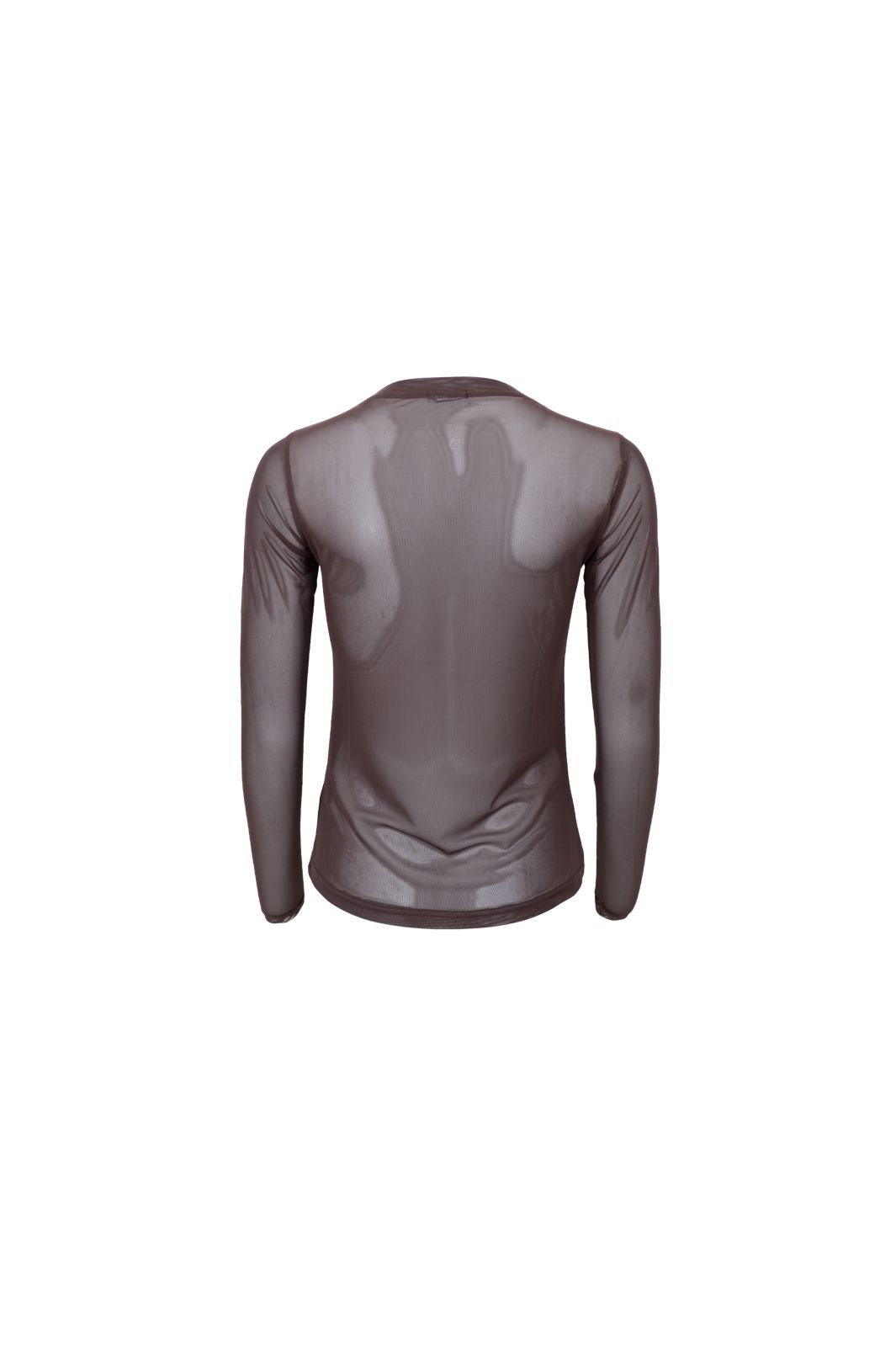 Black Colour - Bcannie Mesh Blouse 3846 - Shirts - Coffee