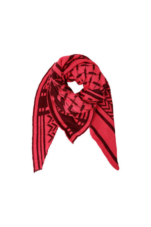 Black Colour - Bcbex Triangle Scarf 208279 - Berry