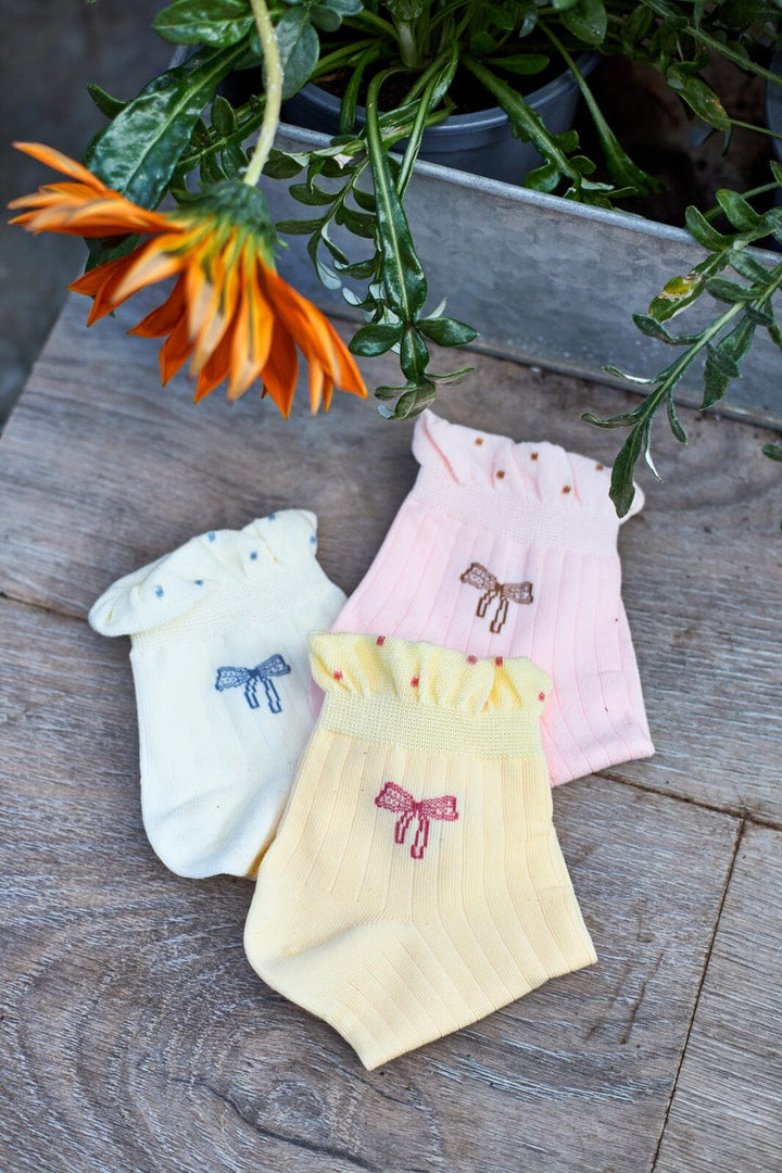 Black Colour - Bcbowan Anclet Sock 8540 - Rose