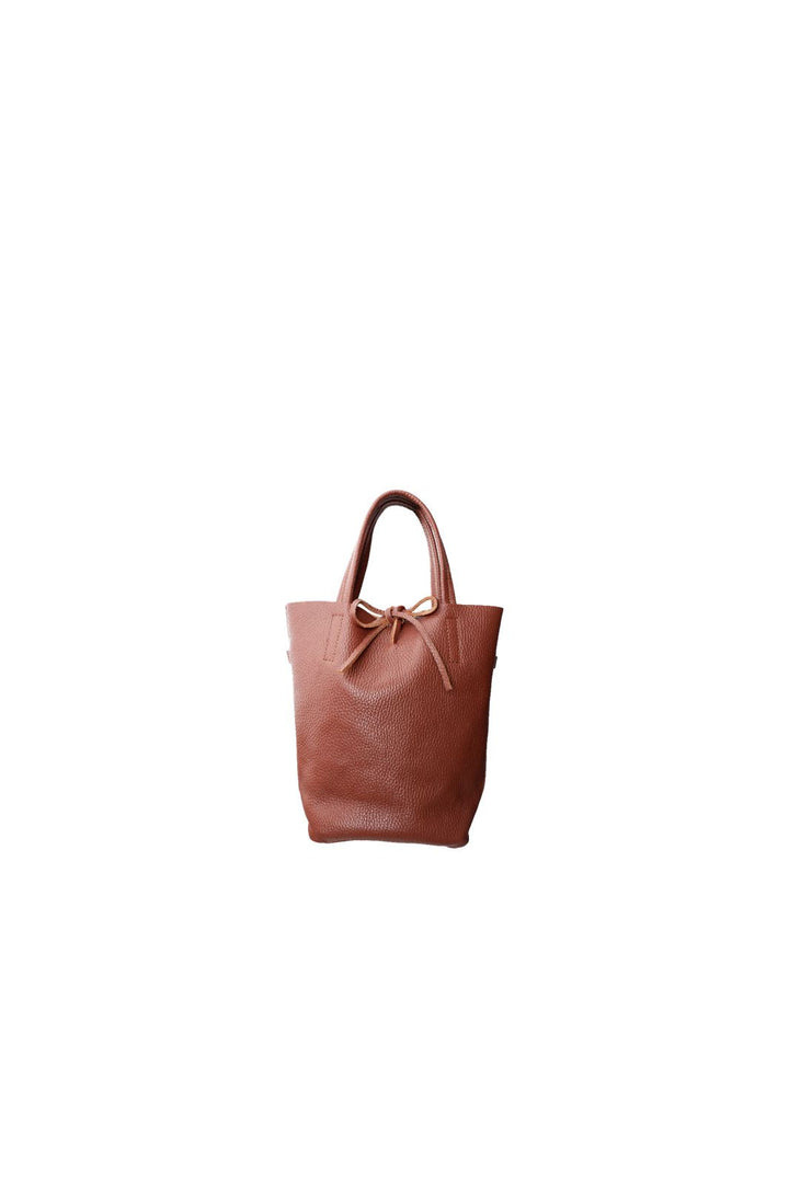 Black Colour - Bcchristy Mini Leather Totebag 9375 - Chocolate