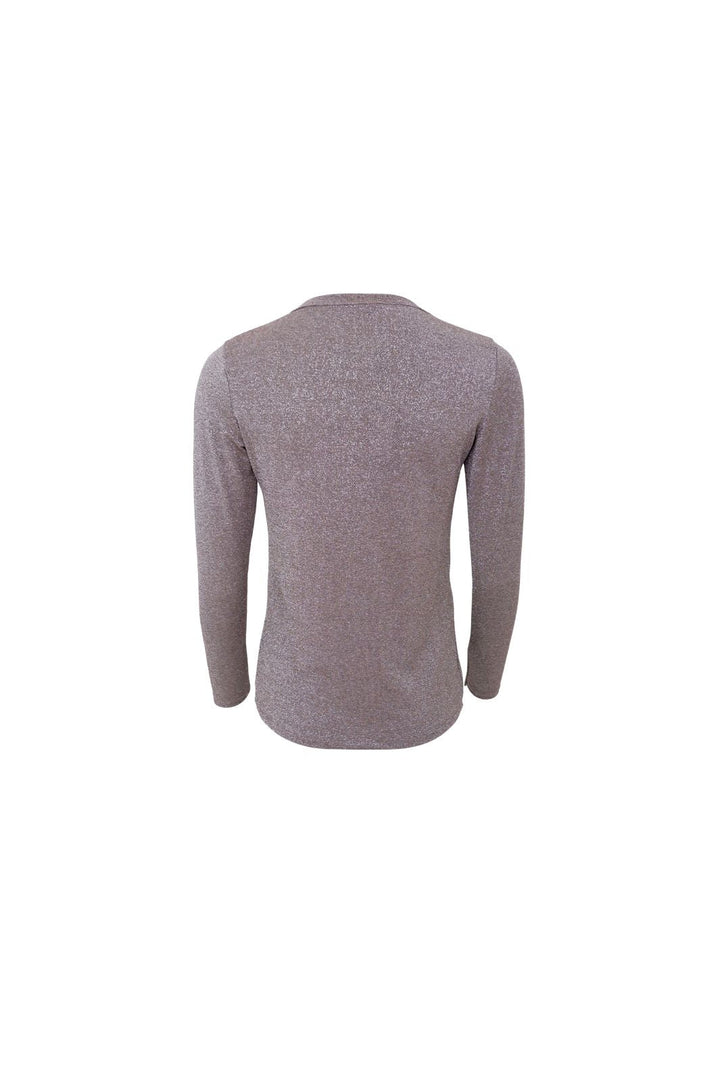 Black Colour - Bcfaye Lurex Blouse 3739 - Shirts - Taupe
