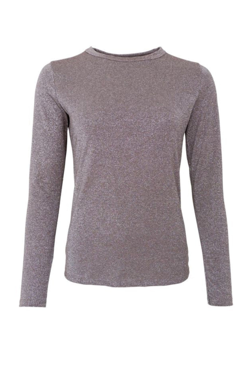 Black Colour - Bcfaye Lurex Blouse 3739 - Shirts - Taupe