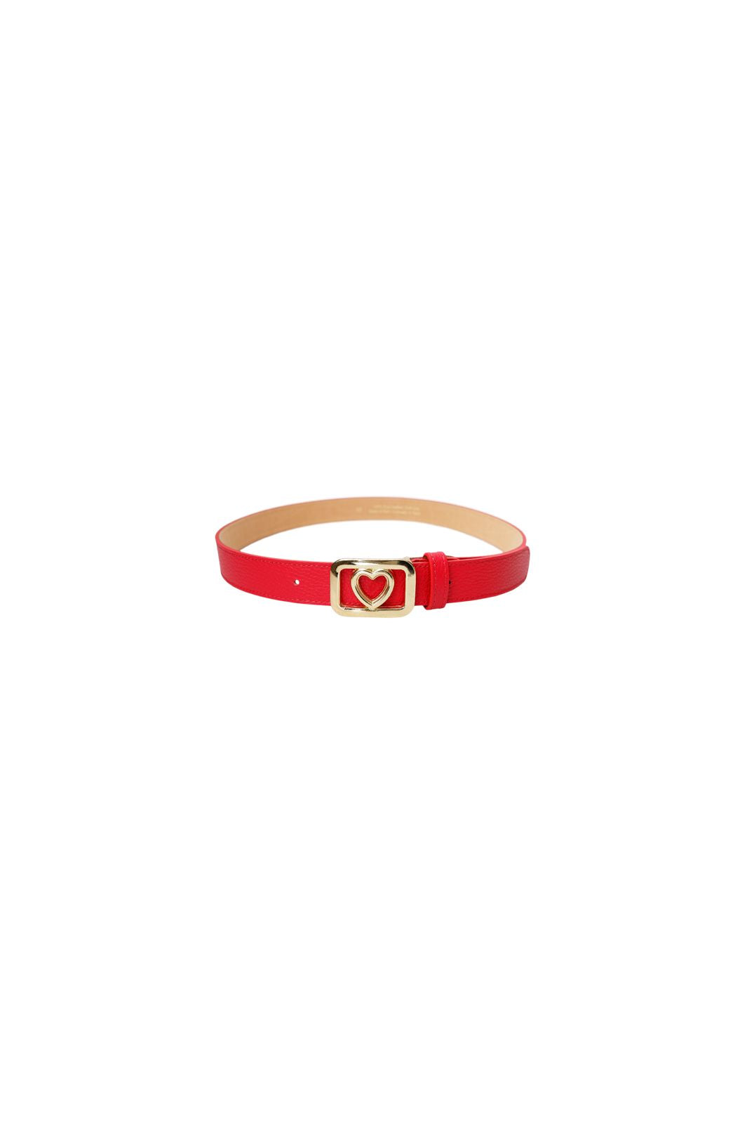 Black Colour - Bclove Belt 10326 - Red