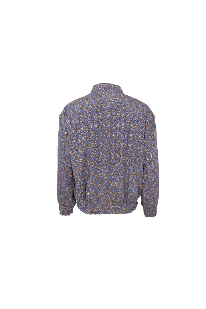 Black Colour - Bcluna Reversible Bomber Jacket 39235 - Blue Mist