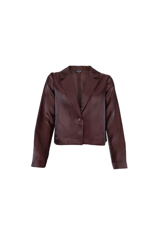 Black Colour - Bcolympia Sheer Blazer 41344 - Coffee