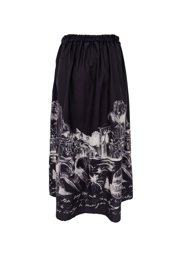 Black Colour - Bcroma Skirt 41093 - Black