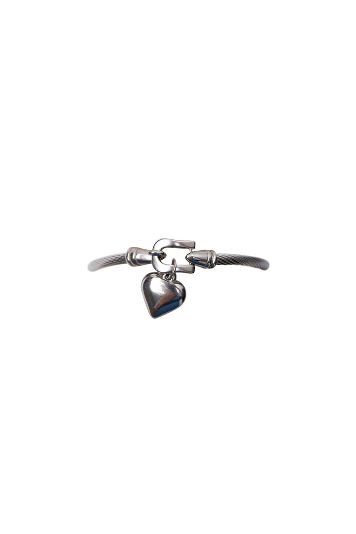 Black Colour - Bctayla Bracelet 4431 - Silver Coloured