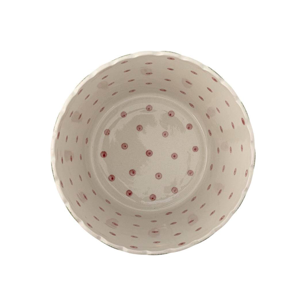 Bloomingville - Chip Skål, Grøn, Stentøj 82069734 - Green