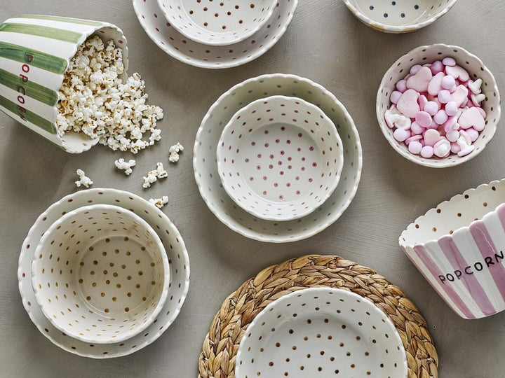 Bloomingville - Chip Skål, Rosa, Stentøj 82069733 - Rose