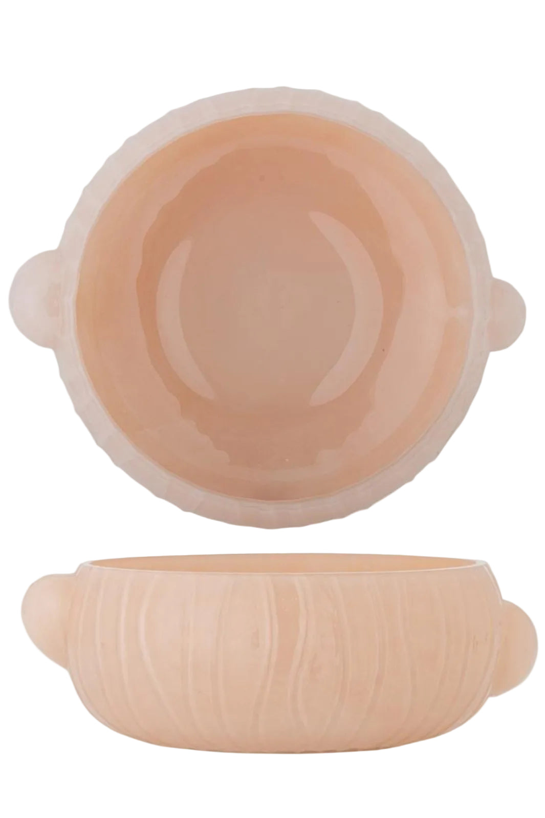Bloomingville - Lalie Skål, Rosa, Glas 82072760 - Rose