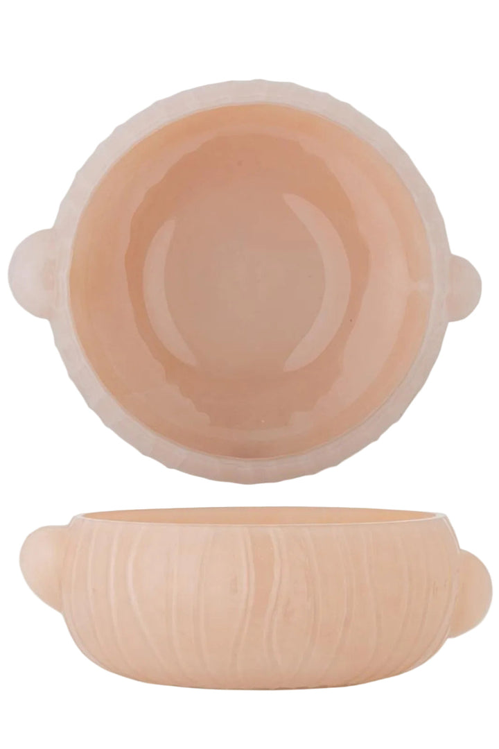 Bloomingville - Lalie Skål, Rosa, Glas 82072760 - Rose