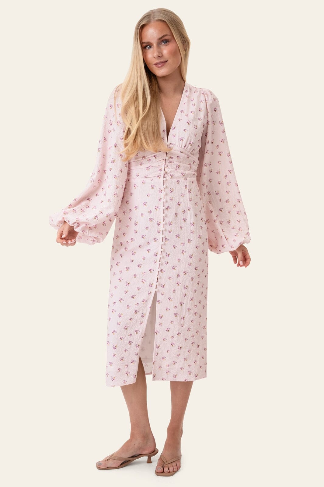 BYIC - Adaic Long Dress A23983 - Pink