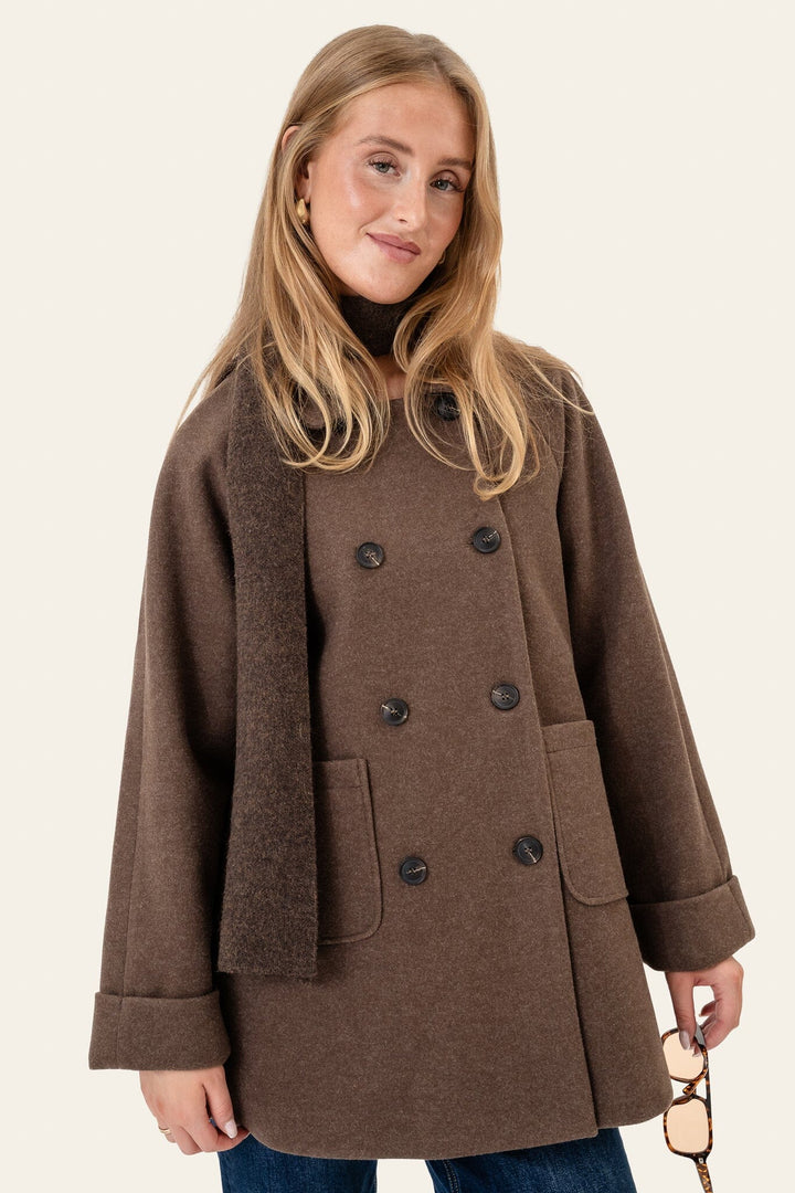 Byic - Allyic Jacket A25373 - Dark Brown Jakker 