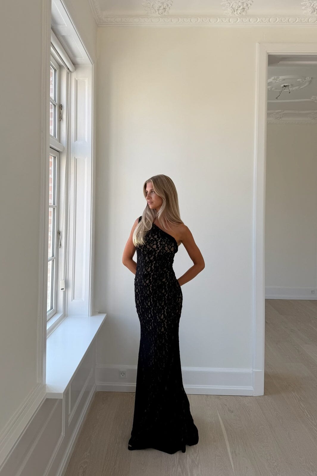 BYIC - Andreaic Lace Dress A25422 - Black