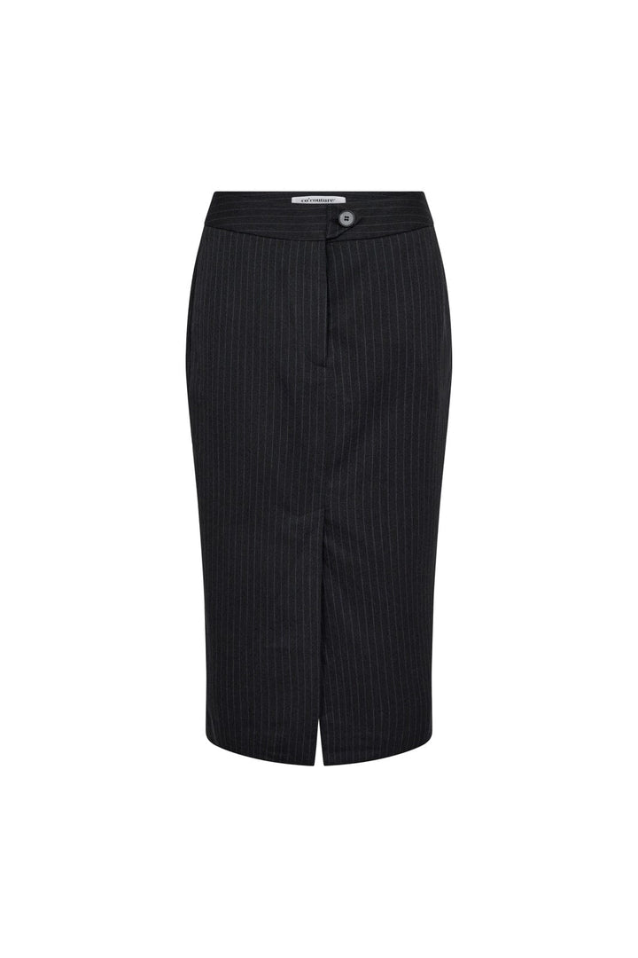 Co´Couture - 34048 Idacc Pin Pencil Skirt 505899 - 00024 - Dark Grey
