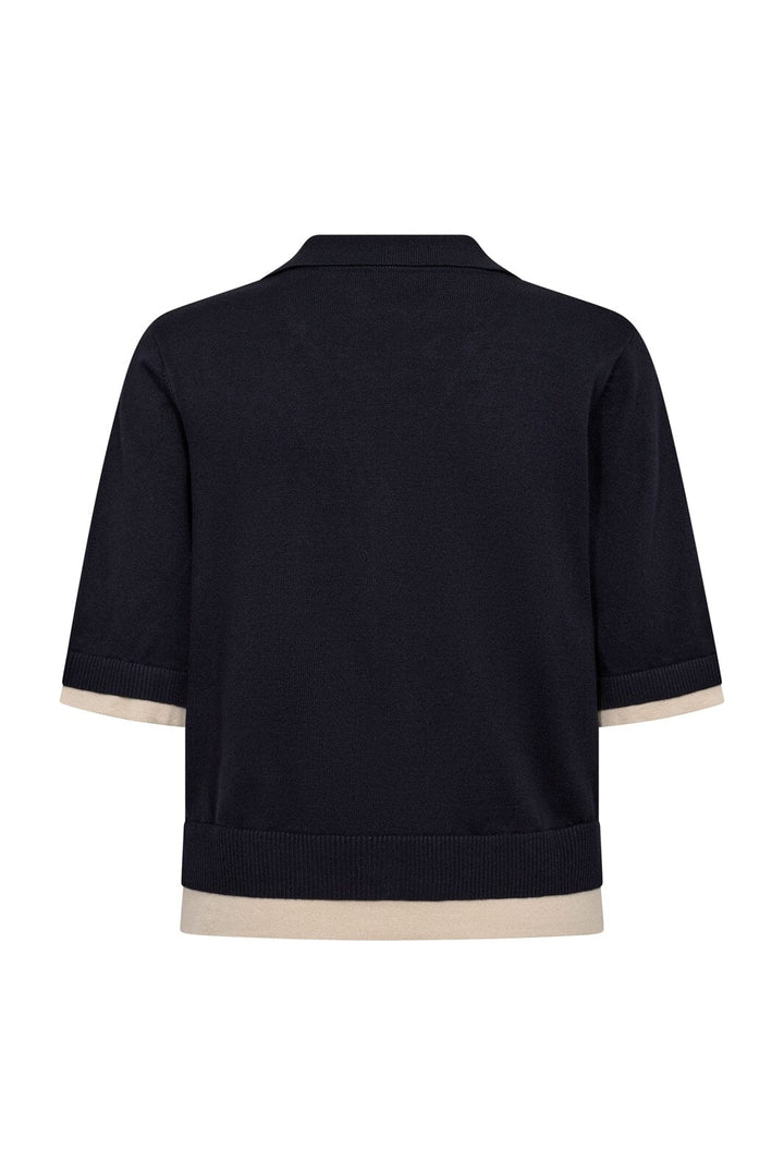 Co´Couture - 42019 Luecc Crop Cardigan 503863 - 00003 - Navy
