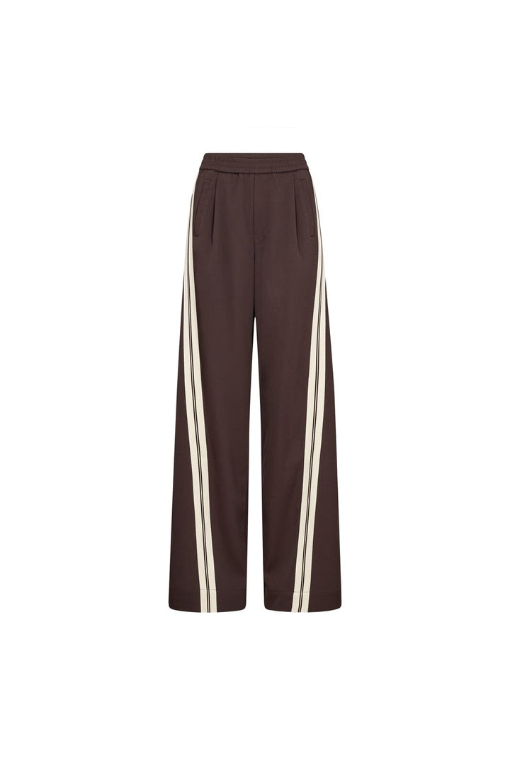 Co´Couture - Alinicc Double Panel Pant 500083 - 20003 - Dark Brown