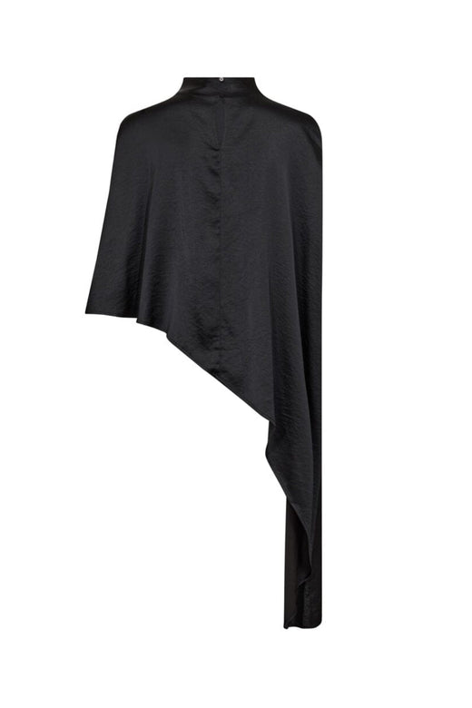 Co´Couture - Iduncc Turtle Cape Blouse 500655 - 65001 - Black