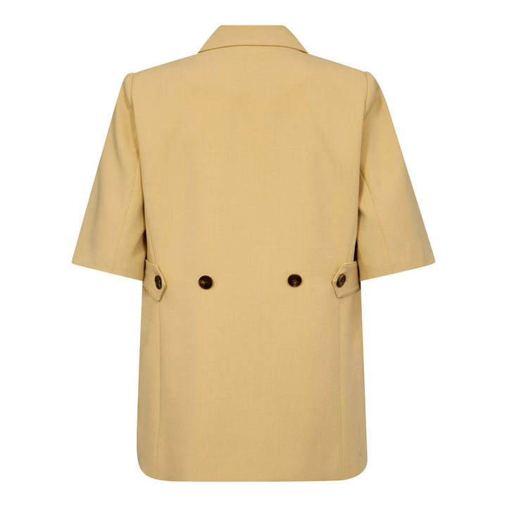 Co´Couture - Nilancc Fitted Ss Blazer 40026 - 171 - Paleyellow Blazere 