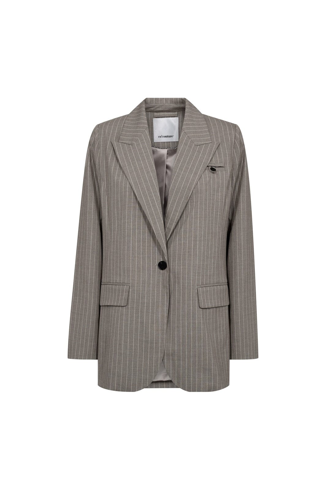 Co´Couture - Quincc Pin Fitted Blazer 40007 - 984 - Mink