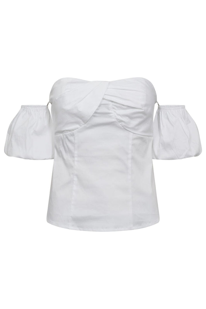 Co´Couture - Sannacc Off-Shoulder Top 35838 - 4000 - White