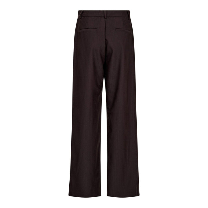 Co´Couture - Zellacc Wide Pant 41039 - 145 - Dark Brown Bukser 