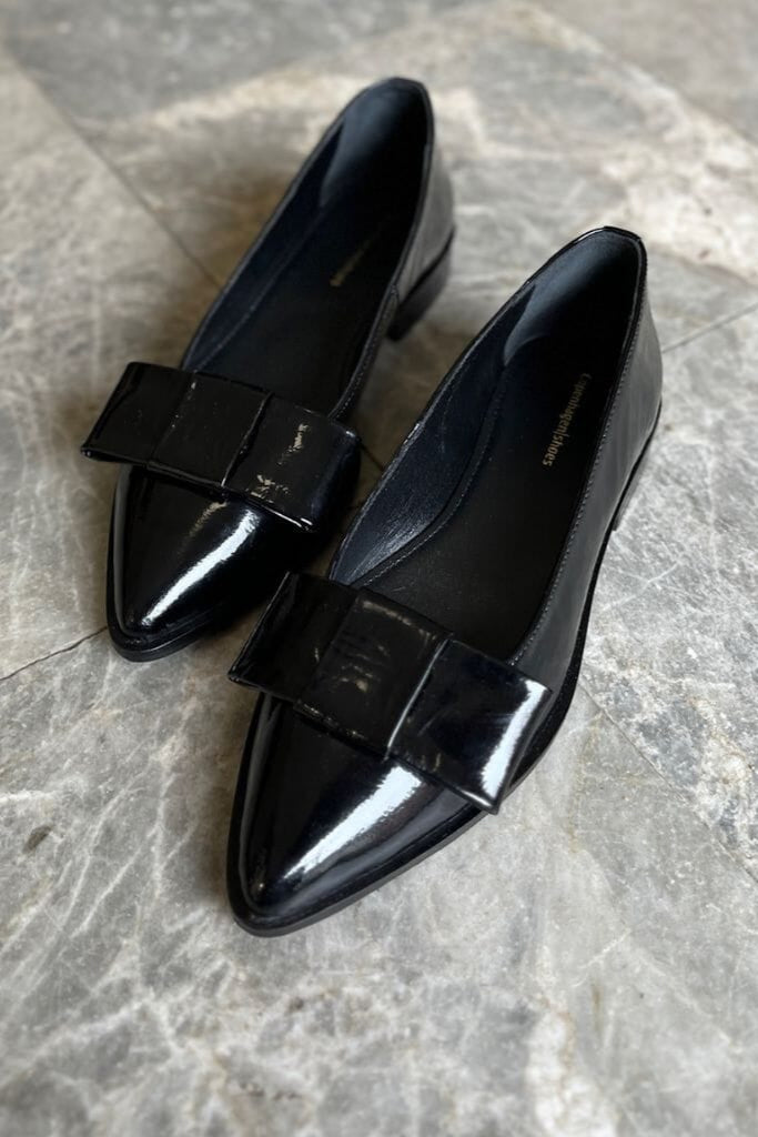 Copenhagen Shoes - Keep Dreaming Patent CS8783 - 0001 - Black Ballerinaer 