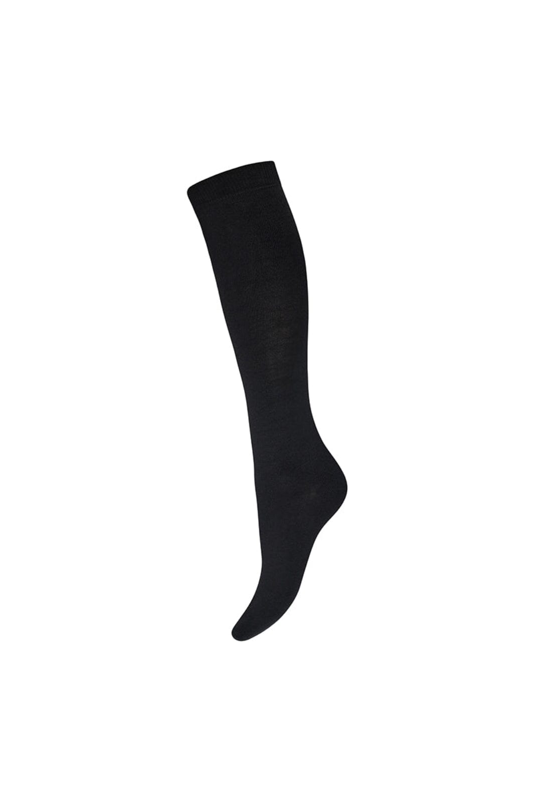 Decoy - Knee High Cotton 20220-0 - 1100 - Sort Strømper 