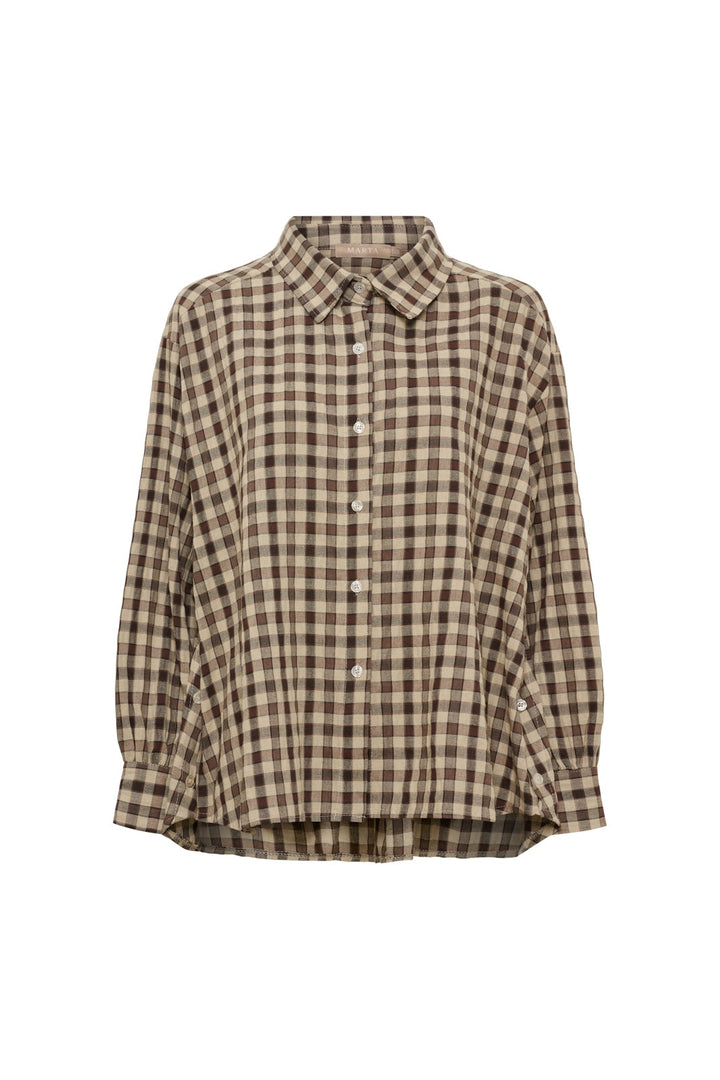 Marta Du Chateau - Mdcxanthe Shirt 8919 - Brown6