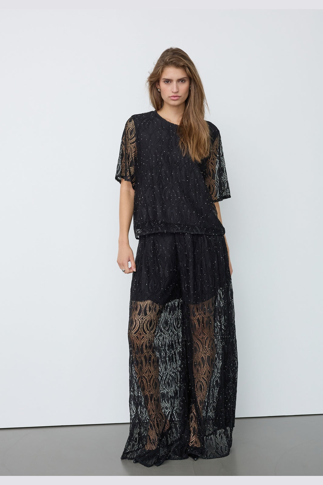 Co´Couture - Ericacc Stone Skirt Pant 500448 - 65001 - Black
