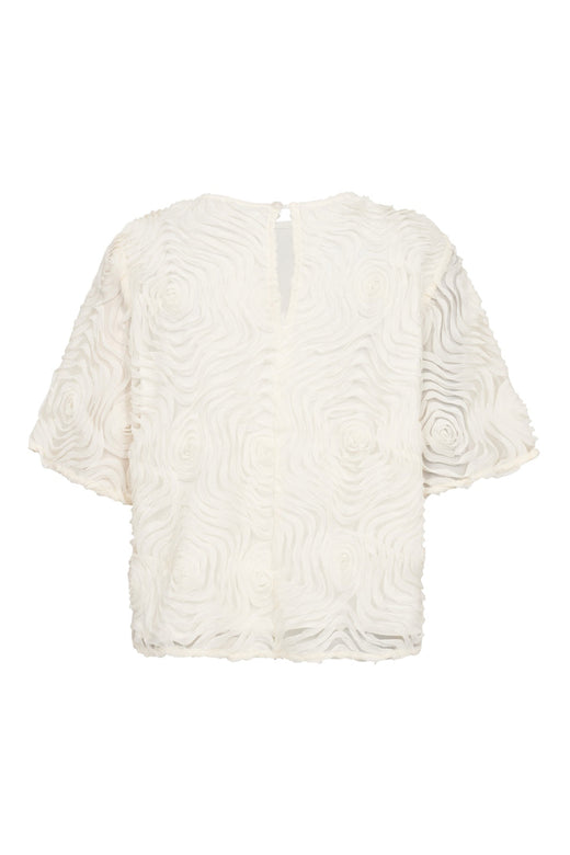 Co´Couture - Giovannacc Ss Blouse 500572 - 10002 - Off-White