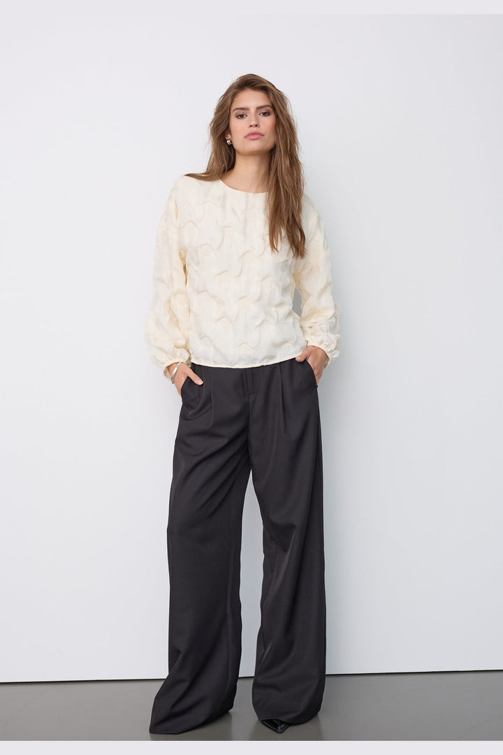 Co´Couture - Feroncc Structure Blouse 500633 - 10002 - Off-White