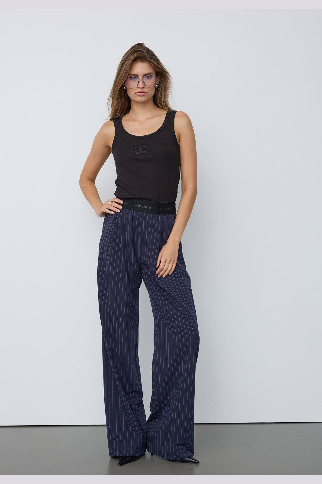 Co´Couture - Licacc Pin Pant 500553 - 40007 - Navy