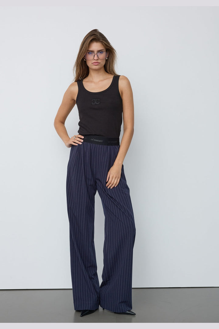 Co´Couture - Licacc Pin Pant 500553 - 40007 - Navy
