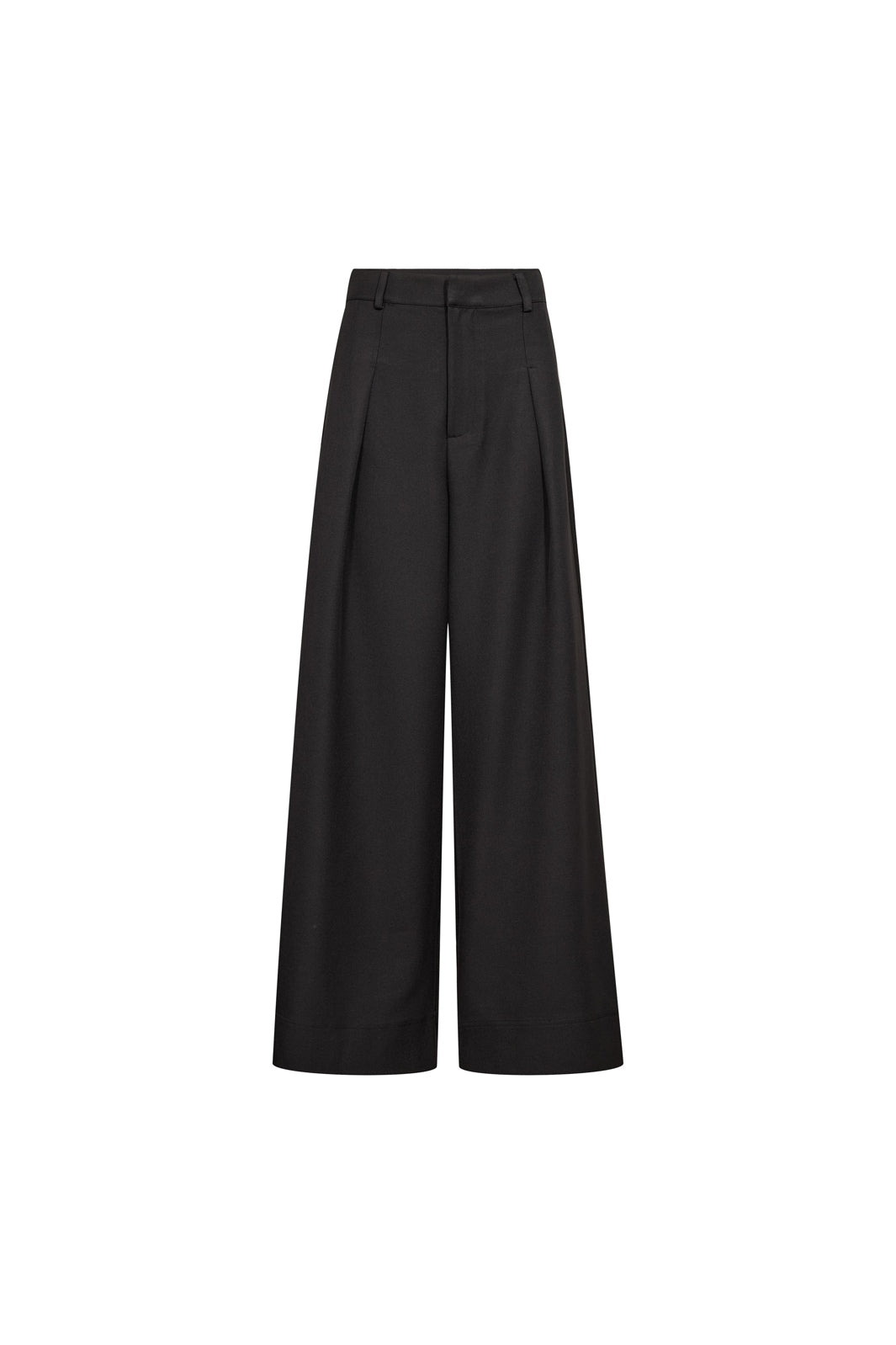 Co´Couture - Lunacc Pleat Pant 500391 - 65001 - Black