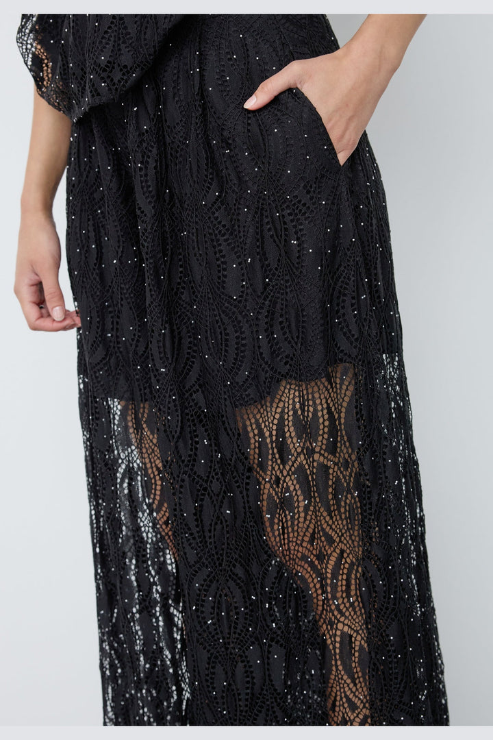Co´Couture - Ericacc Stone Skirt Pant 500448 - 65001 - Black