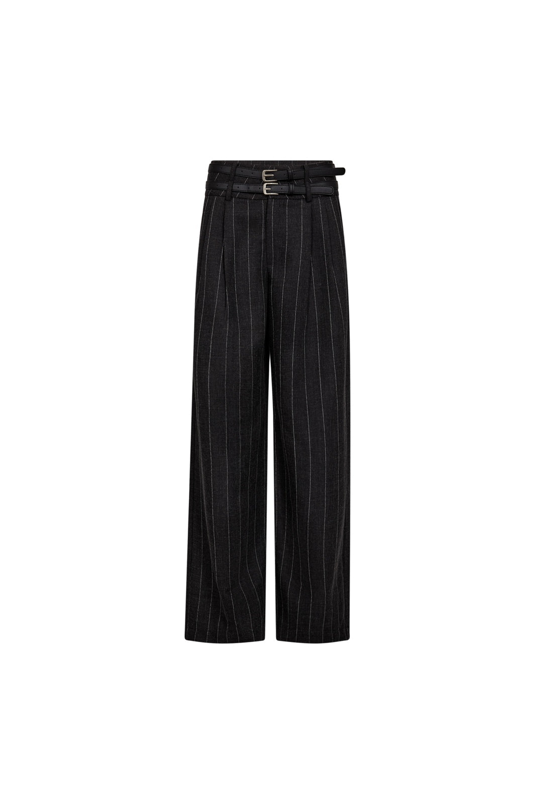 Haute L'Amitié - Ivanna Belt Tall Pant HL10890 - Dark Grey