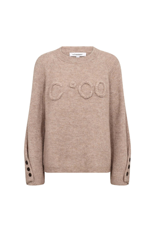 Co´Couture - Aellecc Ls Knit 500584 - 20009 - Walnut