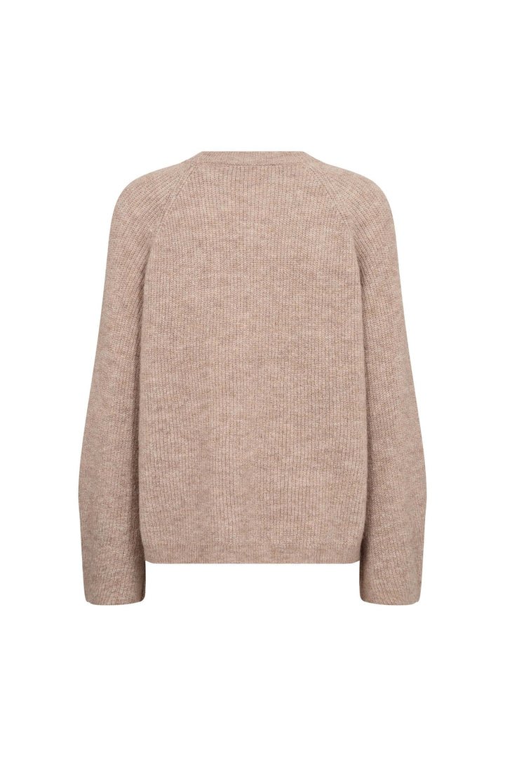 Co´Couture - Aellecc Ls Knit 500584 - 20009 - Walnut